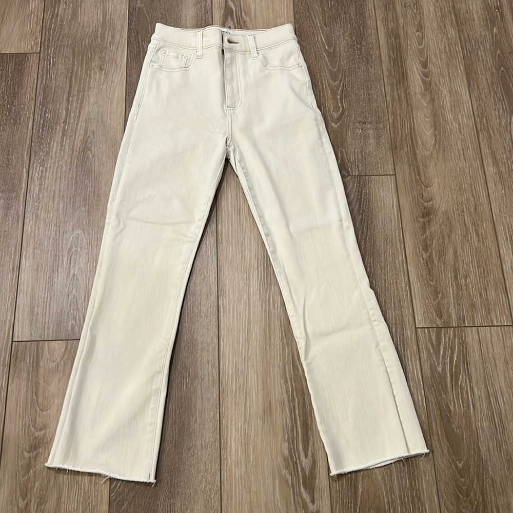 pistola Cream Boot Cut Jeans